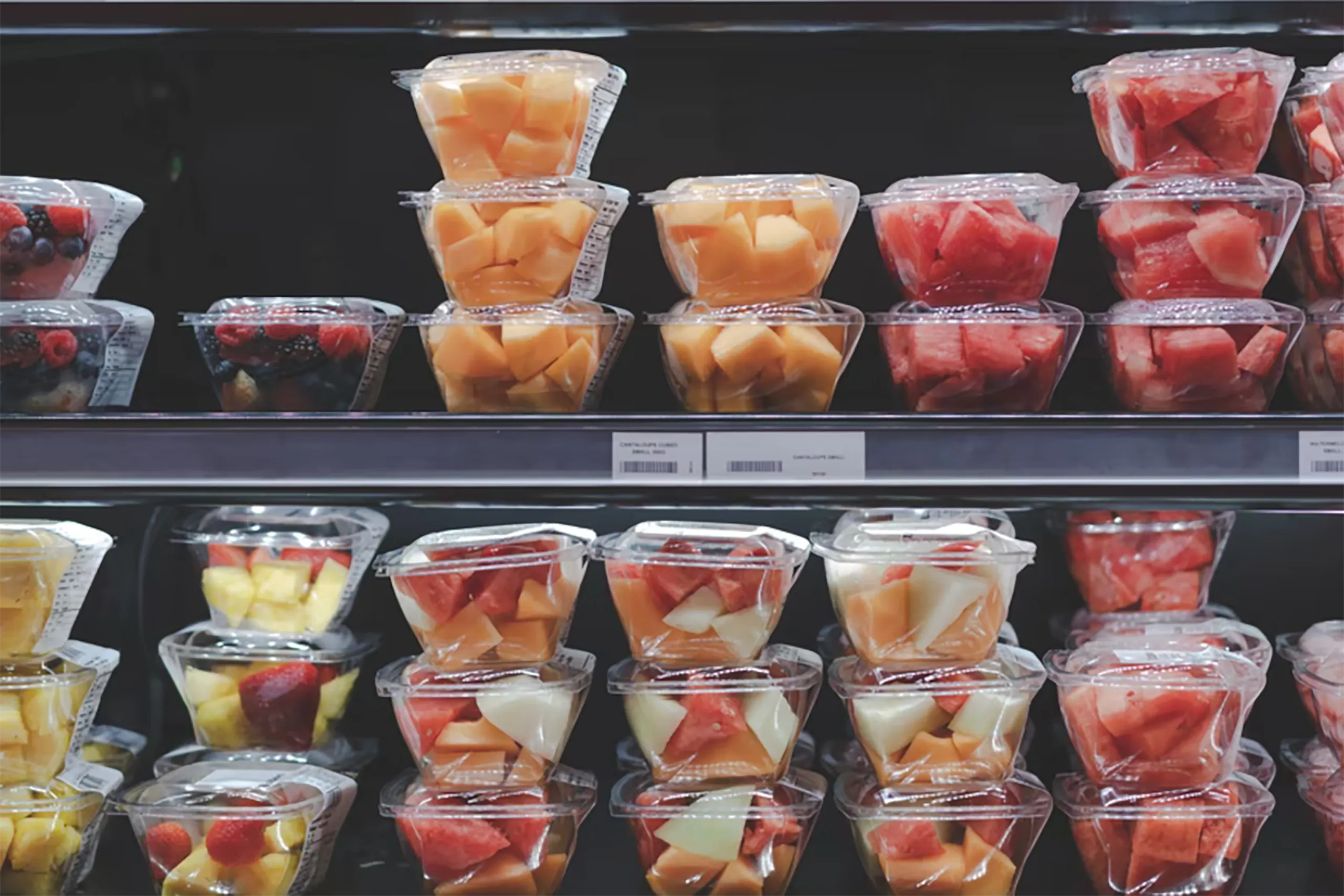 Food packaging waste