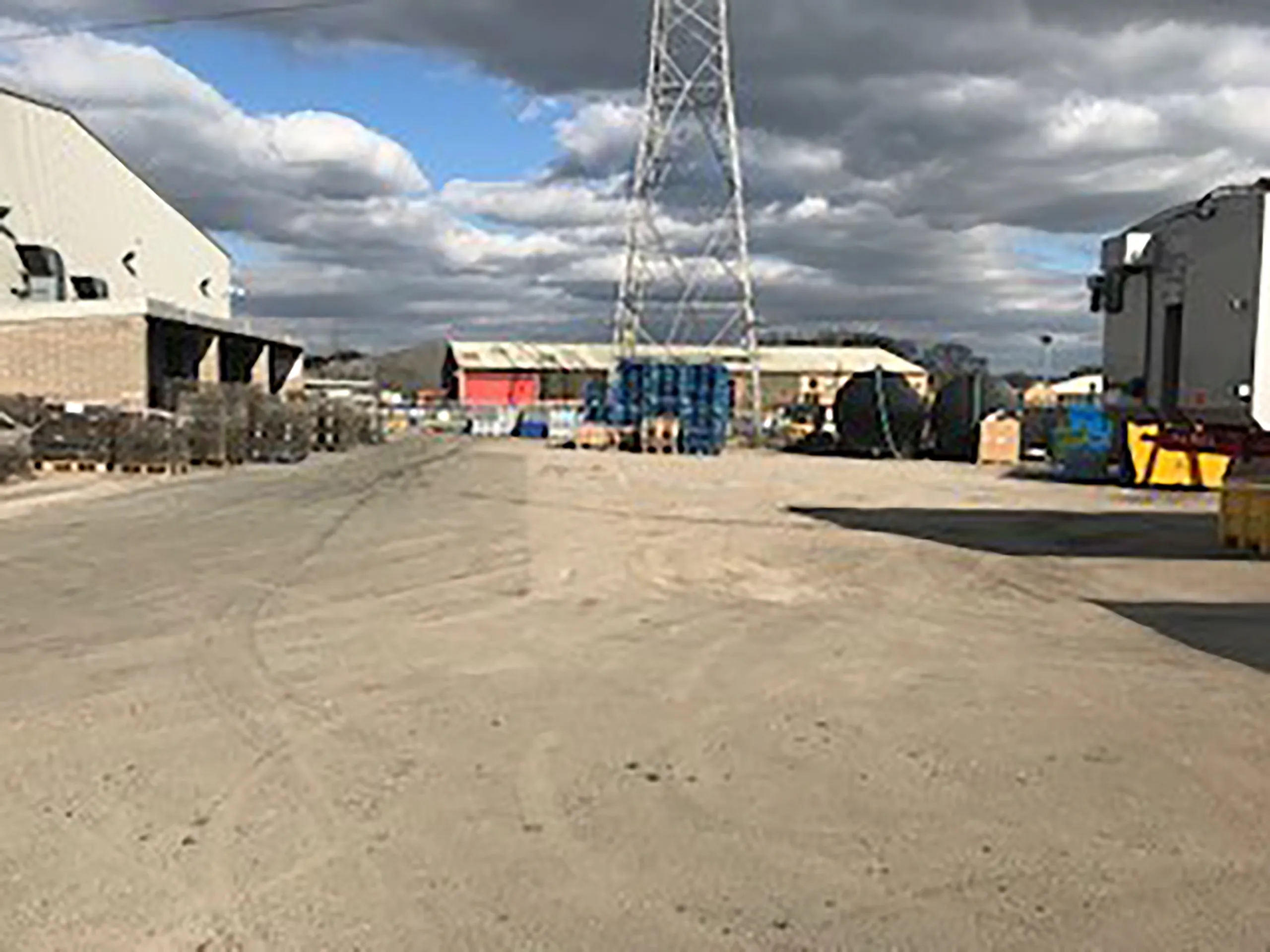 food waste recycling site