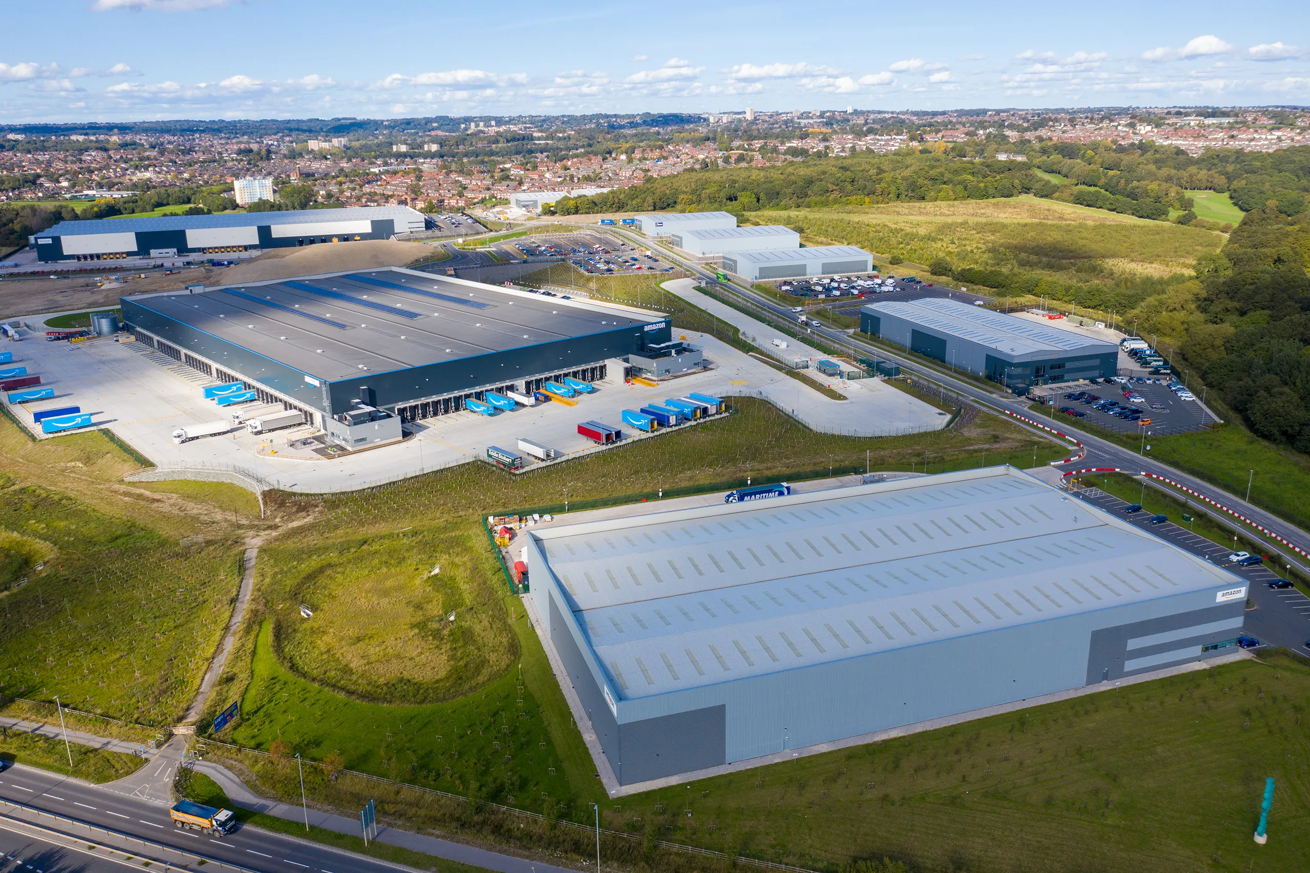 Leeds Amazon distribution waste management