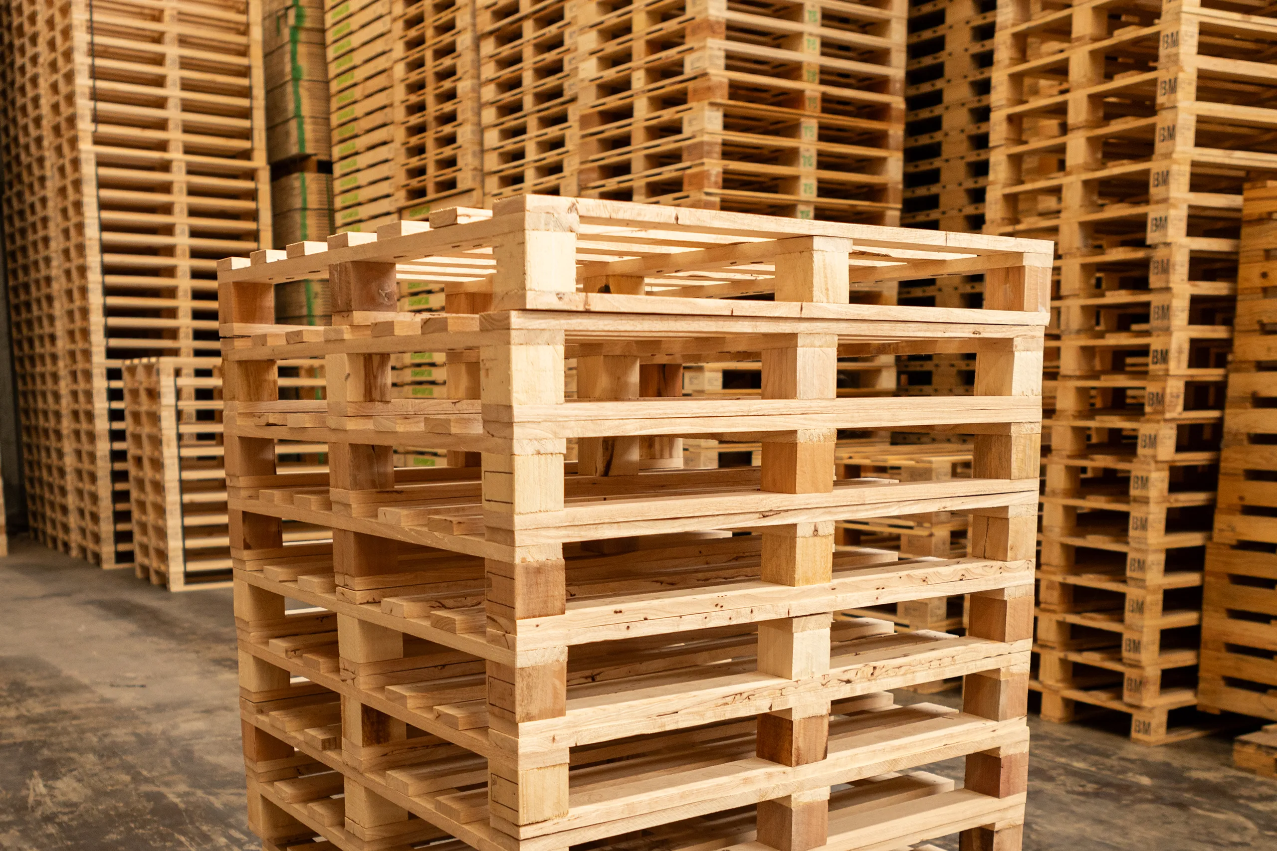 wooden pallets, grade A