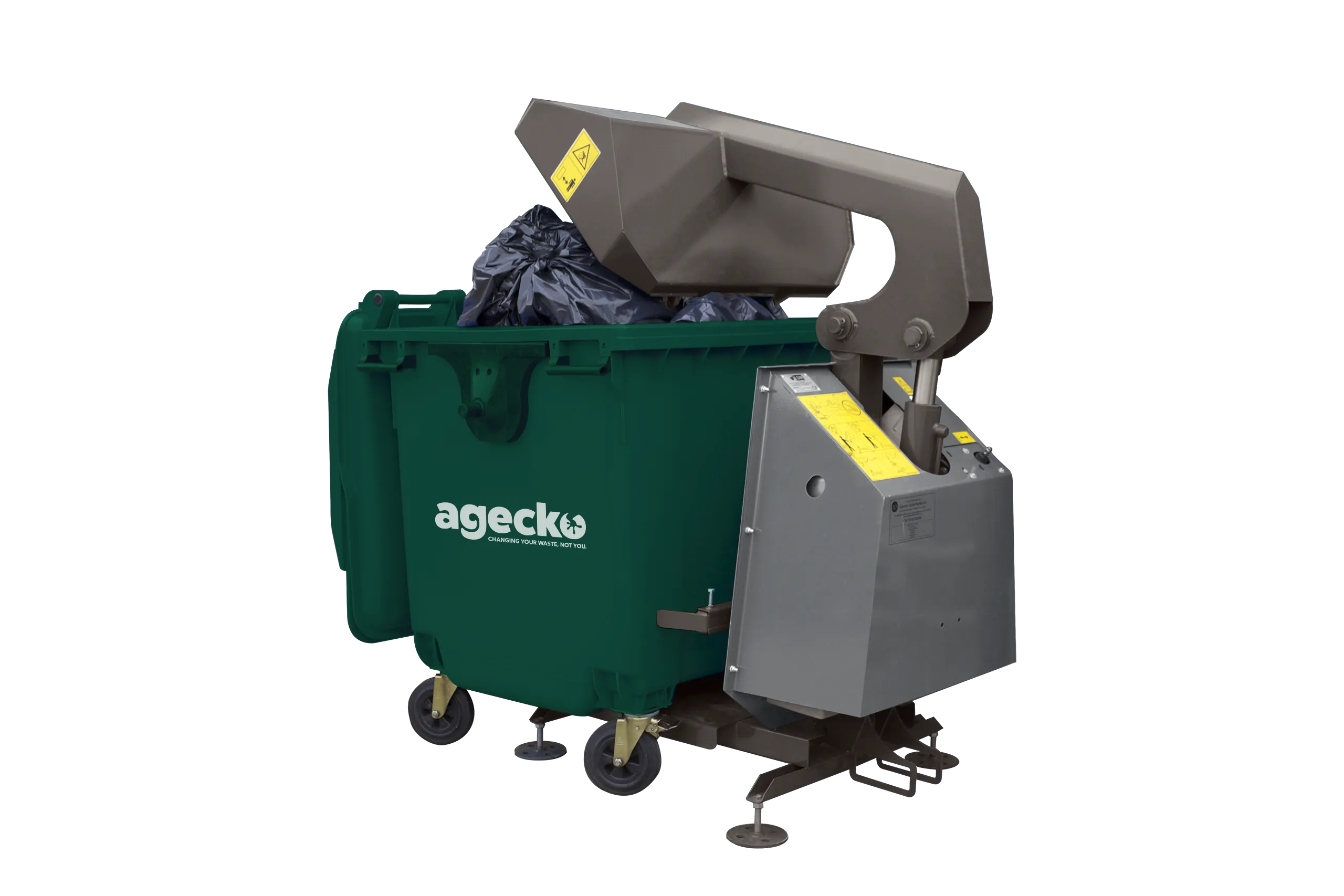 bin press compactor bins