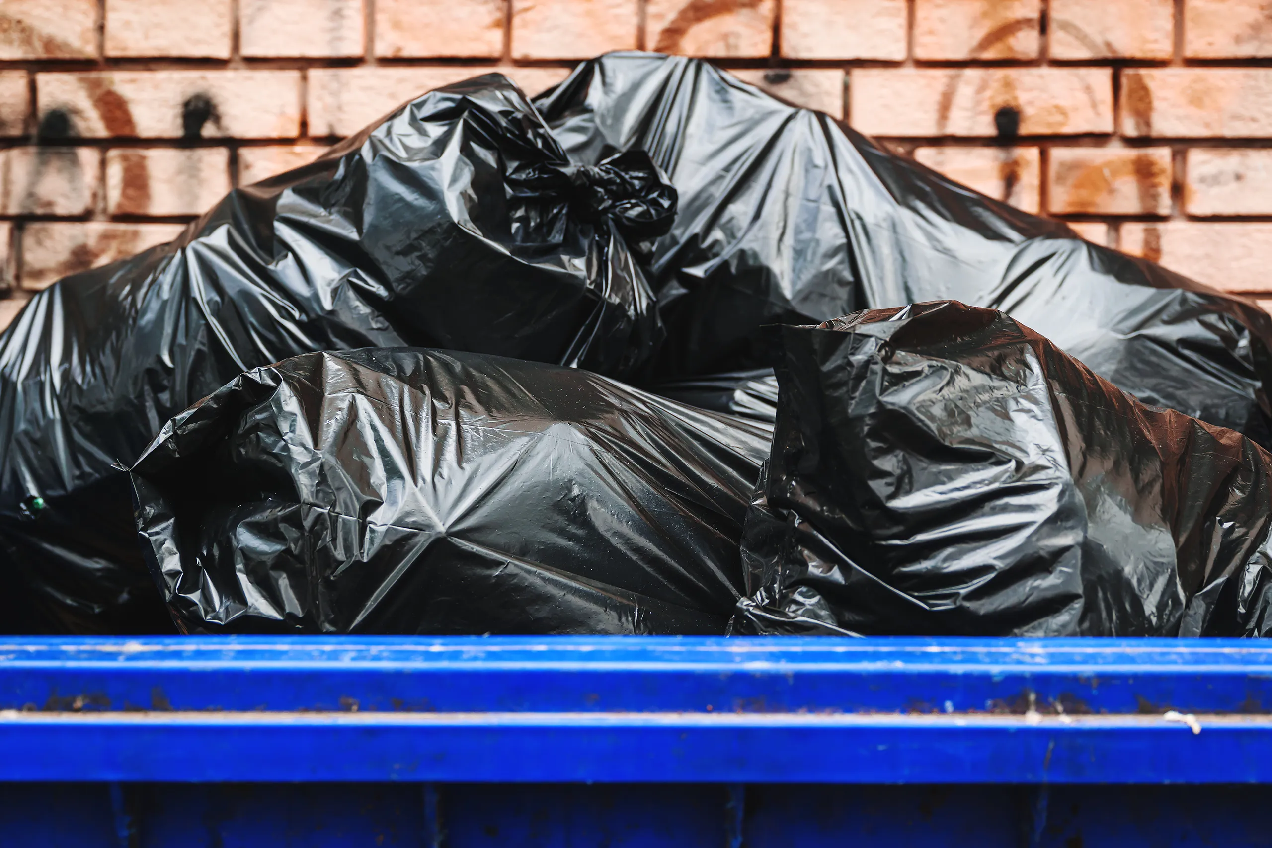 dry mixed recycling container